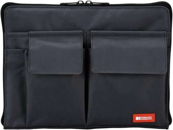 LIHIT LAB Bag-in-bag Innentasche A5 schwarz A7553-24