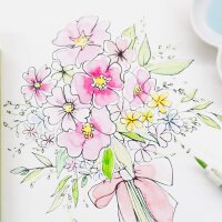 Kuretake Gansai Tambi Aquarellfarben 18 Farben Set MC20/18V