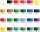 Kuretake Gansai Tambi Aquarellfarben 24 Farben Set MC20/24V