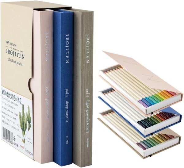 Tombow Farbstifte IROJITEN Band 2 30 Farben in Buchform CI-RTB-30C