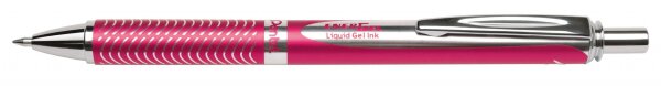 Pentel Gelschreiber EnerGel Sterling Silber-Rot mit Geschenkbox BL407B-BOX
