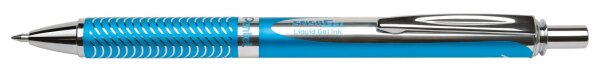 Pentel Gelschreiber EnerGel Sterling Hellblau mit Geschenkbox  BL407S-BOX