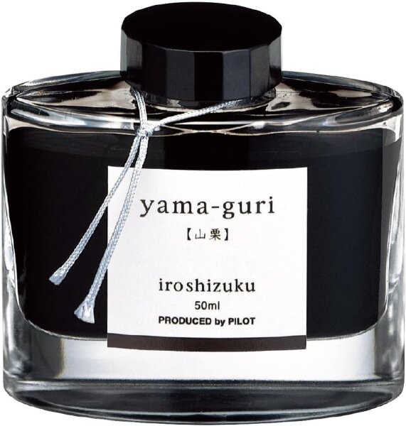 Pilot Iroshizuku Tinte für Füllfederhalter Yama-Guri Brauntöne 50 ml Flasche 1150YG