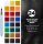 SAKURA KOI Wasserfarben Pocket Field Sketch Box Set mit 24 Farben XNCW24N