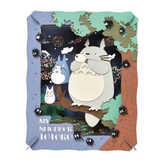 ENSKY Papiertheater Totoro spielt Okarina – Mein Nachbar Totoro