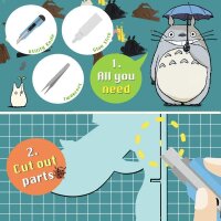 ENSKY Papiertheater Totoro spielt Okarina – Mein Nachbar Totoro