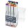 Too Copic Classic Marker Basis-Set 12 Stück professionelle Layoutmarker alkoholbasiert