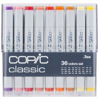 Too Copic Classic Marker Basis-Set 36 Stück...
