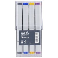 Too Copic Classic Marker Basis-Set 36 Stück  professionelle Layoutmarker alkoholbasiert