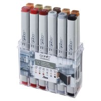 Too Copic Classic Marker Set Architektur-Farben 12...
