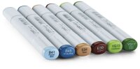 Too Copic Sketch Marker Set Earth Essentials 6 Stück