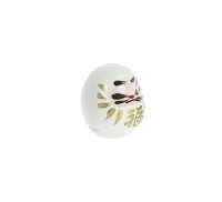 Tierra Zen KP16 Weißer traditioneller DARUMA Liebe klein 4,5cm