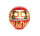 Tierra Zen Roter traditioneller DARUMA Viel Glück 18cm KP31