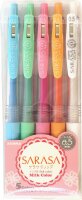ZEBRA Gel Kugelschreiber Sarasa Clip 0,5mm Milk 5 Farben...
