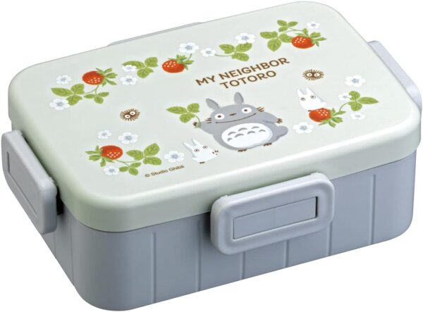 Skater Antibakterielle 4-Punkt-Verschluss-Lunchbox 1-stufig 650ml Mein Nachbar Totoro Himbeere Studio Ghibli