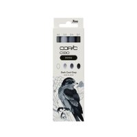 Too Copic Ciao SHADE Set Dark Cool Gray 4 Stk. Twin...
