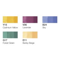 To Copic Ciao Marker 5+1 Set Manga 1 5 Allround-Layoutmarker inkl. 1 Multiliner 0,3 mm