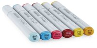 Too Copic Sketch Set Perfect Primaries 6 Twin Marker