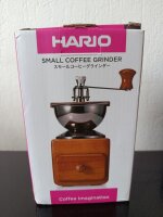 Gebraucht - Sehr GUT- Hario kleine Kaffeemühle MMR-2 Braun