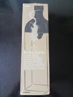 -Verpackung leicht beschädigt- HARIO Ka-Ku Tea Bottle Kaltgebrühte Teeflasche Rauchrosa 1200ml KAB-120-SPR