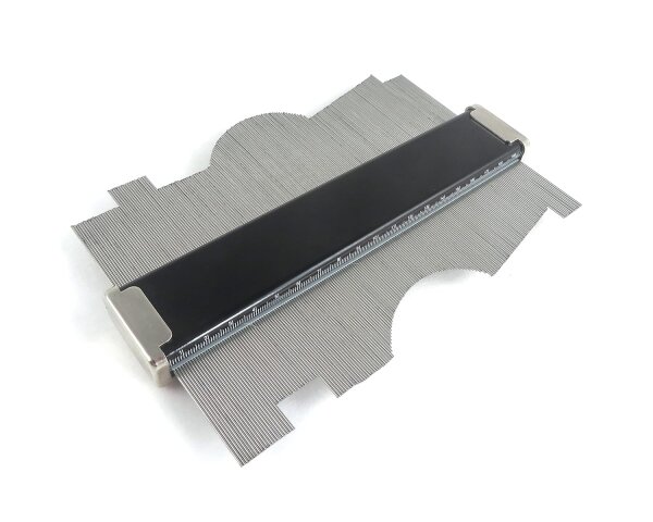 Shinwa Konturmessgerät mit Edelstahlnadeln 300 mm 44600