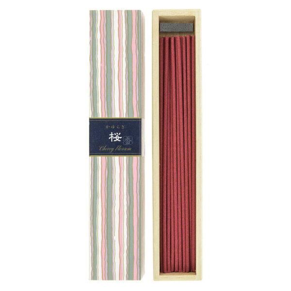 NIPPON KODO Weihrauch Kayuragi Sakura Kirschblüte Japanische Räucherstäbchen 40 Stück 38458