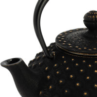 Iwachu Kanbin Teekanne Gold Schwarz 350 ml TT12041GDBK