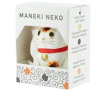 Tierra Zen KPM01 Maneki Neko Calico - Dreifarbig Glücksbringer 5cm