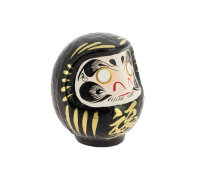Tierra Zen KP68 Schwarzes traditionelles Daruma - Schutz...