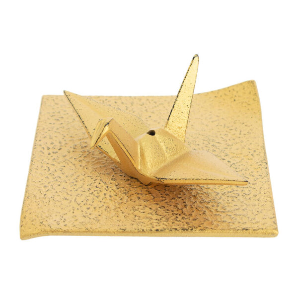 Iwachu Räucherstäbchenhalter - Golden Orizuru INC29523GD