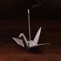 Iwachu Räucherstäbchenhalter - Schwarz Orizuru INC29523BK