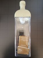 Gebraucht -Wie NEU- HARIO Ka-Ku Tea Bottle Kaltgebrühte Teeflasche Rauchgrün 1200ml  KAB-120-SG