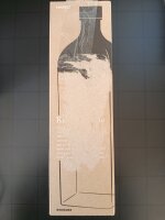 Gebraucht -Wie NEU- HARIO Ka-Ku Tea Bottle Kaltgebrühte Teeflasche Rauchgrün 1200ml  KAB-120-SG