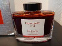 Gebraucht -Wie NEU- Pilot Iroshizuku Tinte für Füllfederhalter Fuyu-gaki Orangetöne 50 ml Flasche 1150FG
