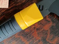 Gebraucht - Wie NEU- TAJIMA Rapid Pull Fluorine Schwarz Japansäge 265 mm 16 TPI 2K Griff JPR265FBR