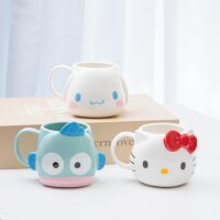 SKATER Hello Kitty Sanrio Kawaii Cup Keramikbecher 390 ml
