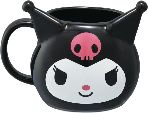 SKATER Kuromi Sanrio Kawaii Cup Keramikbecher 390 ml