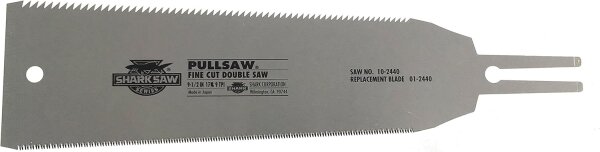 Takagi Japansäge Shark Saw Pro Serien Ersatzsägeblatt für Doppelsäge Ryoba 240mm 17/9TPI