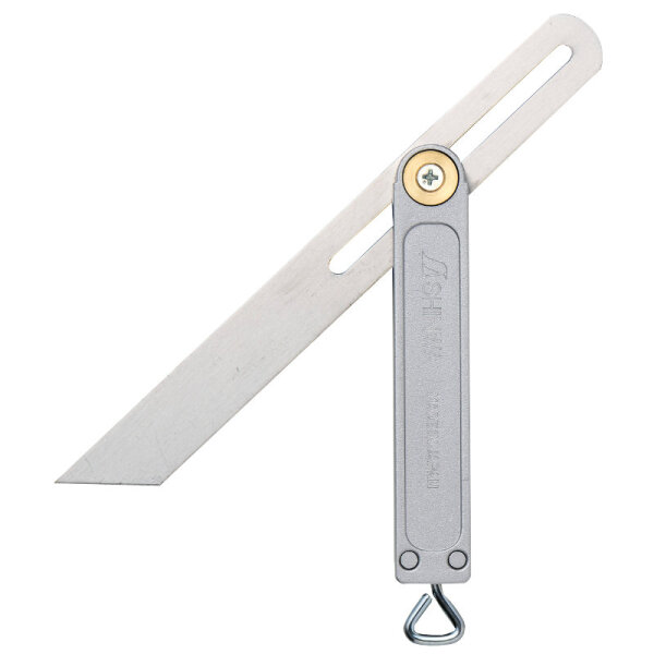Gebraucht - Sehr GUT- Shinwa 33919 Schmiege Schiebewinkel SB-8 – 8 Zoll 200 mm aus Edelstahl