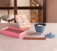 NIPPON KODO Kirschblüten-Weihrauch Yume no Yume große Kiste Japanische Räucherstäbchen ca. 230 Stück 26803