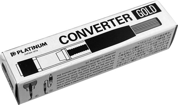 PLATINUM Füllfederhalter Konverter Gold PL-Converter-800A