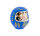 Gebraucht -Wie NEU- Tierra Zen KP66 Blaues traditionelles Daruma - Akademischer Erfolg 12 cm