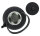 IWACHU Nanbu Tekki Arare Japanische Gusseisen Teekanne mit Filter und Traditionelles Design 1200 ml schwarz TT11085BK