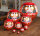 Tierra Zen KP14 Weißes traditionelles Daruma - Liebe groß 9,5 cm