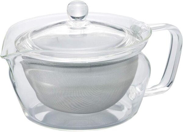 HARIO Teapot Zen – Hitzebeständige Glas-Teekanne 300ml CHZ-30T