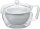 HARIO Teapot Zen – Hitzebeständige Glas-Teekanne 300ml CHZ-30T