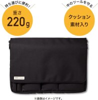 LIHIT LAB. SMART FIT Carrying Pouch A4 3-in-1 Organizer-Tasche Clutch, Umhängetasche & Bag-in-Bag A-7577-24
