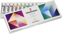 Turner Design Gouache 13 Farben Demi-Schulset 11 ml Opake...