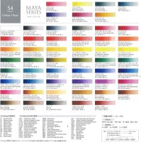Turner Transparente Aquarellfarbe – 24 Farben Set 5 ml Profi-Qualität Einfarbige Pigmente Made in Japan WT00524C