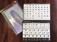 Turner Colour Works Transparente Aquarellfarbe – 94 Farben Dot Card WT94DOT Exklusive Internationale Farben Planeten-Design Made in Japan